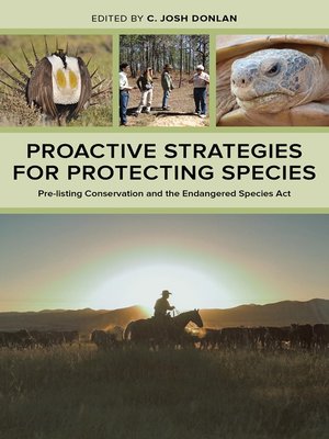 cover image of Proactive Strategies for Protecting Species